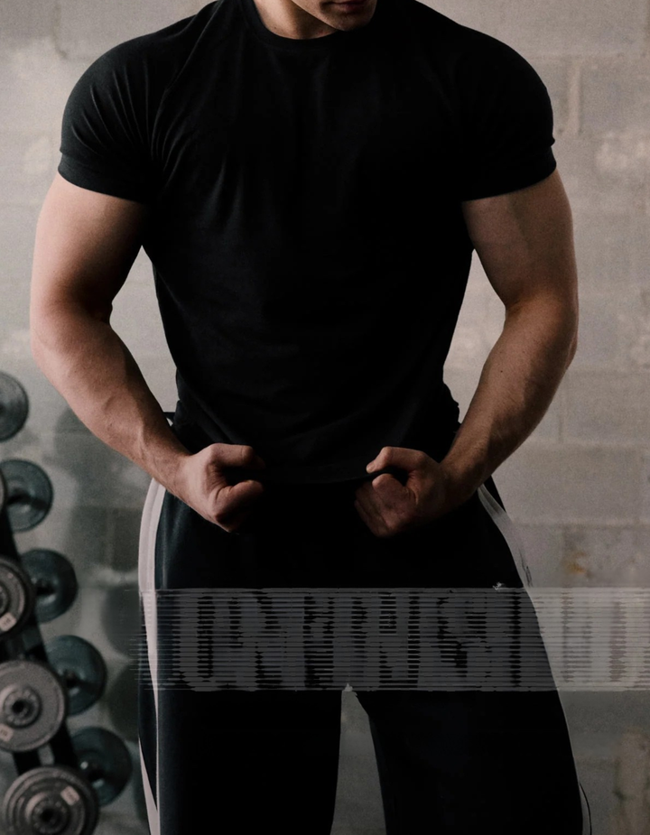 UNFINISHED TRAINING TEE | Black
